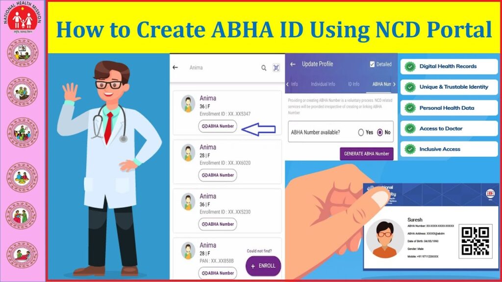 ncd portal abha id